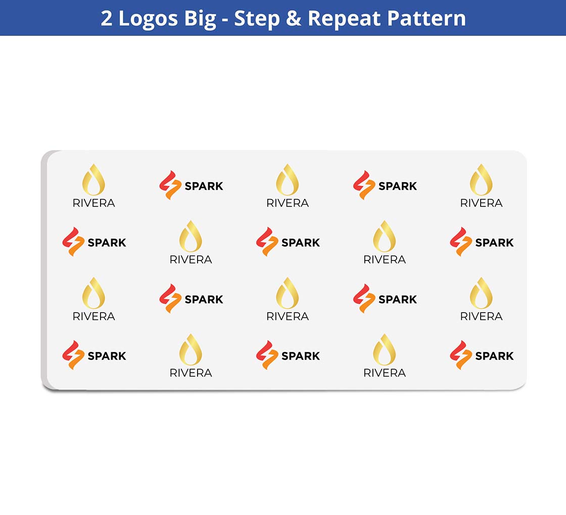 Step and Repeat Wall Box Fabric Display (20' x 10') 14