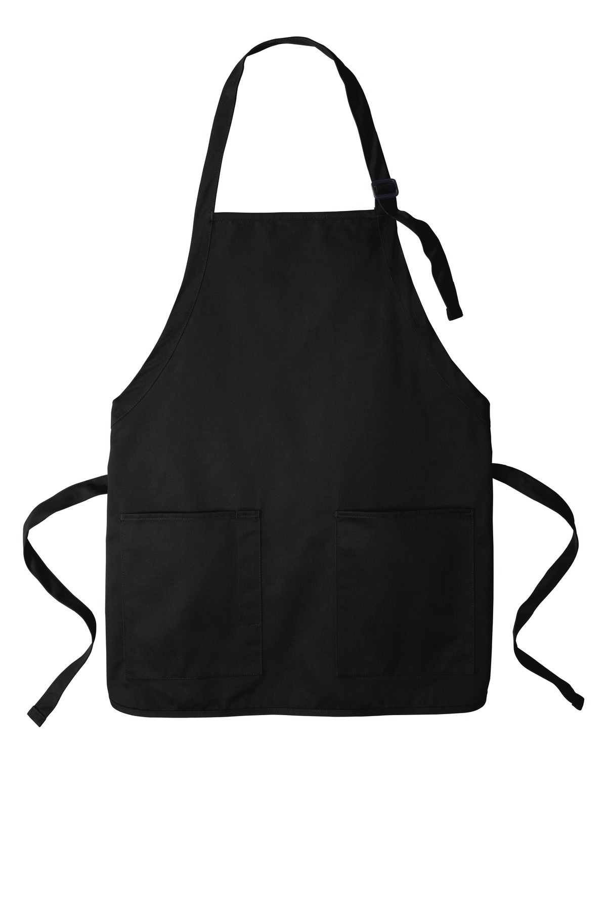 Medium-Length Two-Pocket Bib Apron