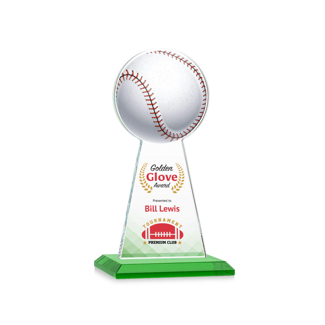 Edenwood Baseball VividPrint™ Award - Green 12