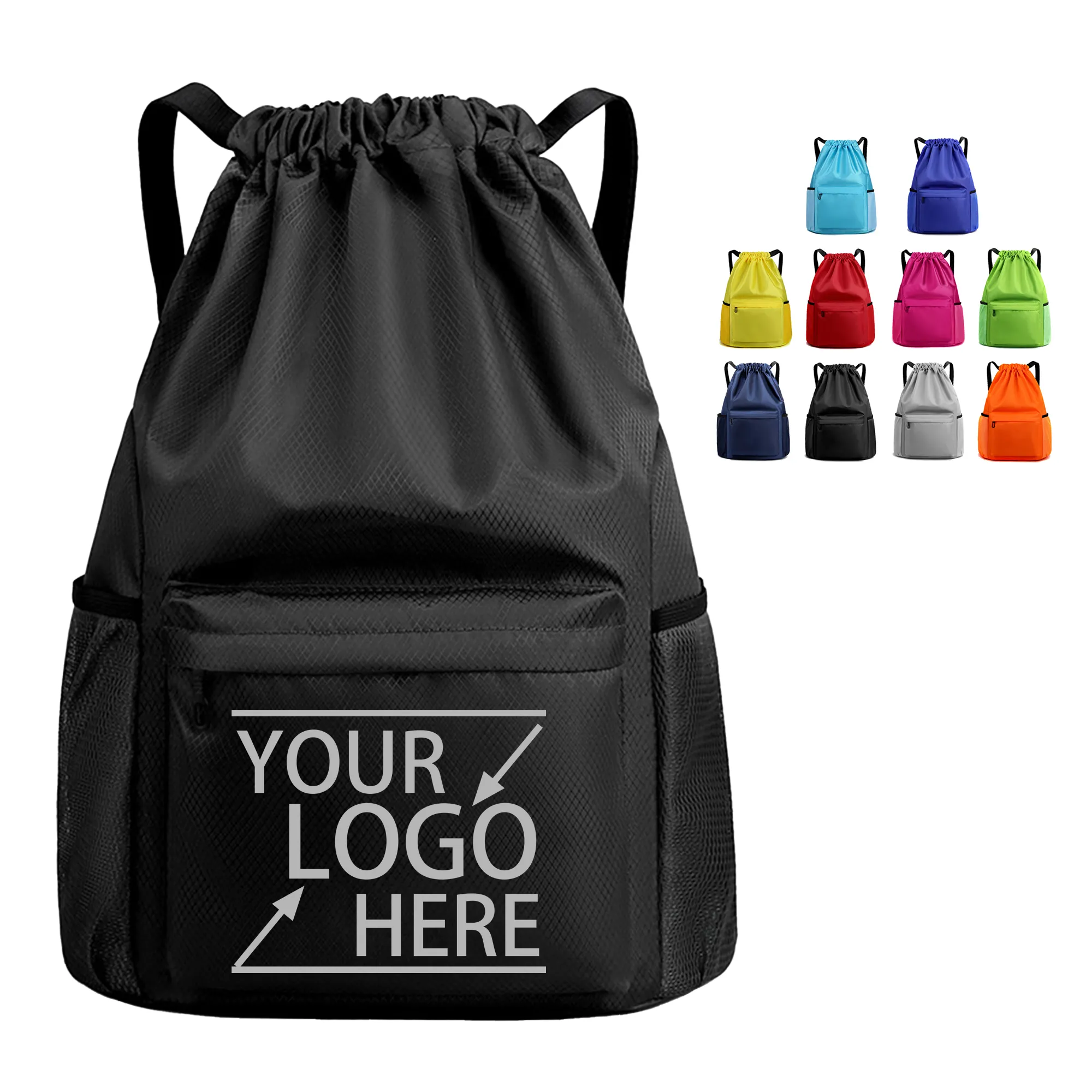 Double-Strap Drawstring Bag 2