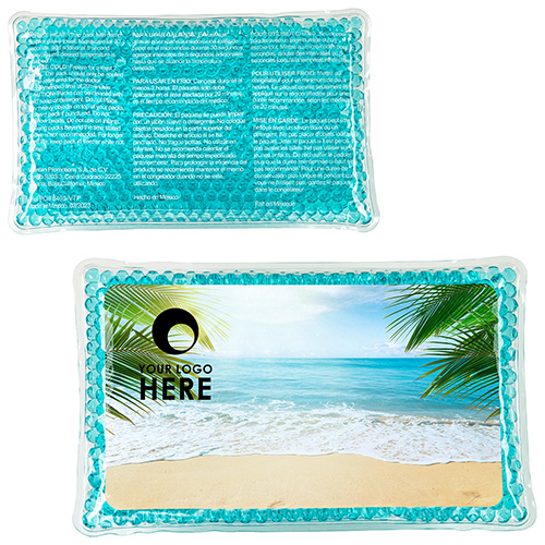 Tropical Breeze Large Rectangle Aqua Pearls™ Hot/Cold Pack 2