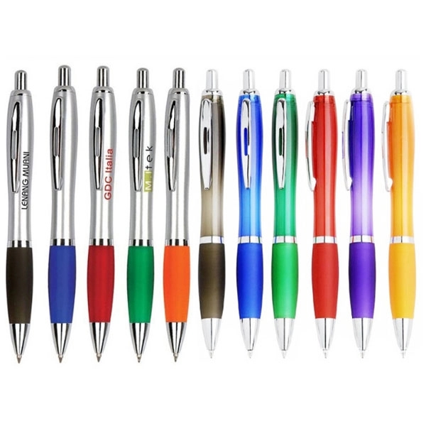 Curvaceous Silhouette Satin Grip Pen 9
