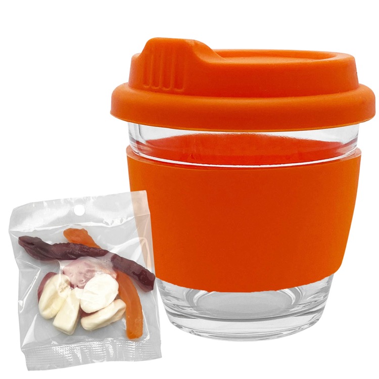 Jelly Party Mix in Venice Glass Coffee Cup 8