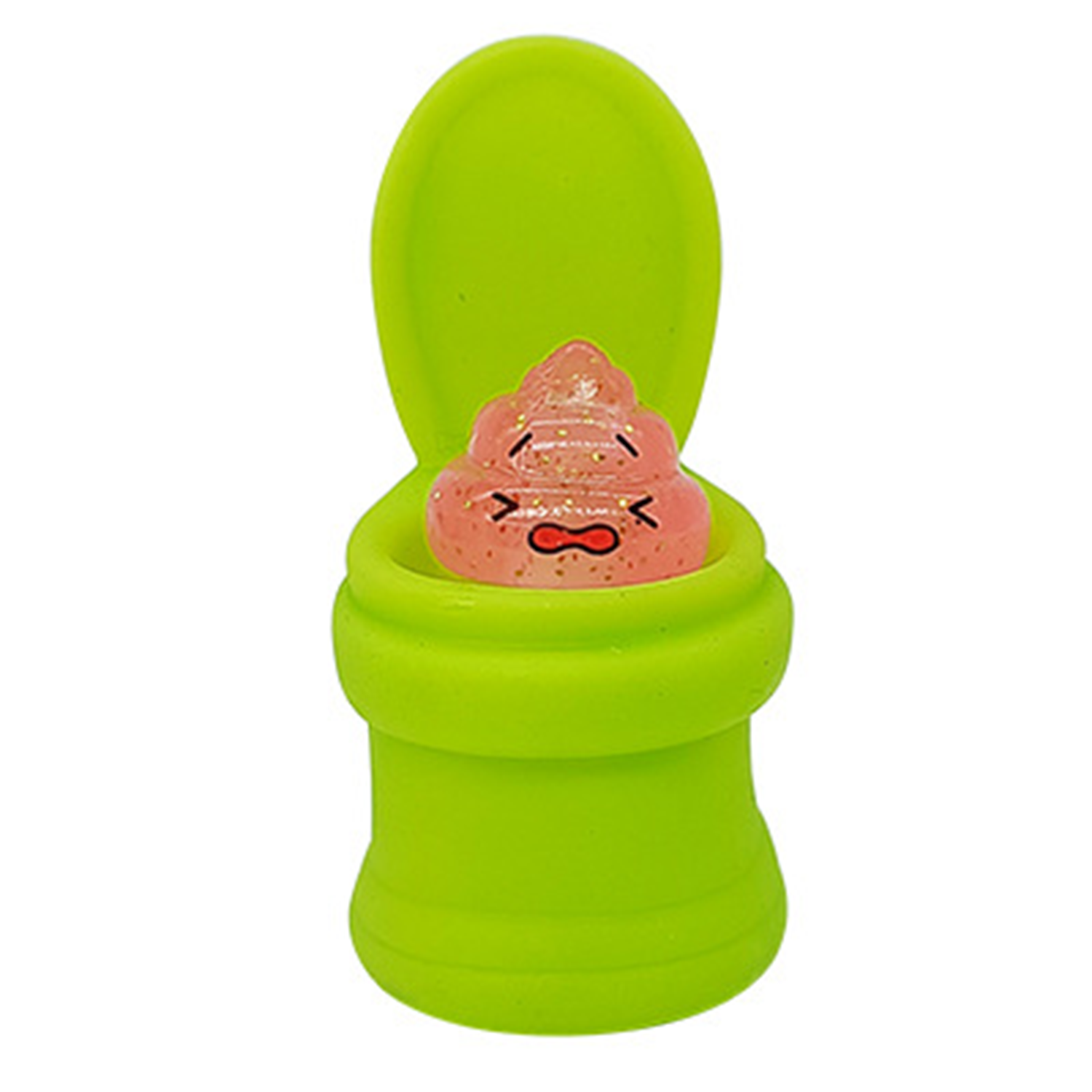 Creative Squeeze Decompression Toilet Shape Poop Ball Toy 4