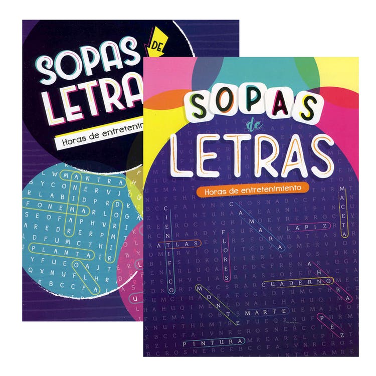 Word Find Puzzle Books - Spanish Two Titles 2