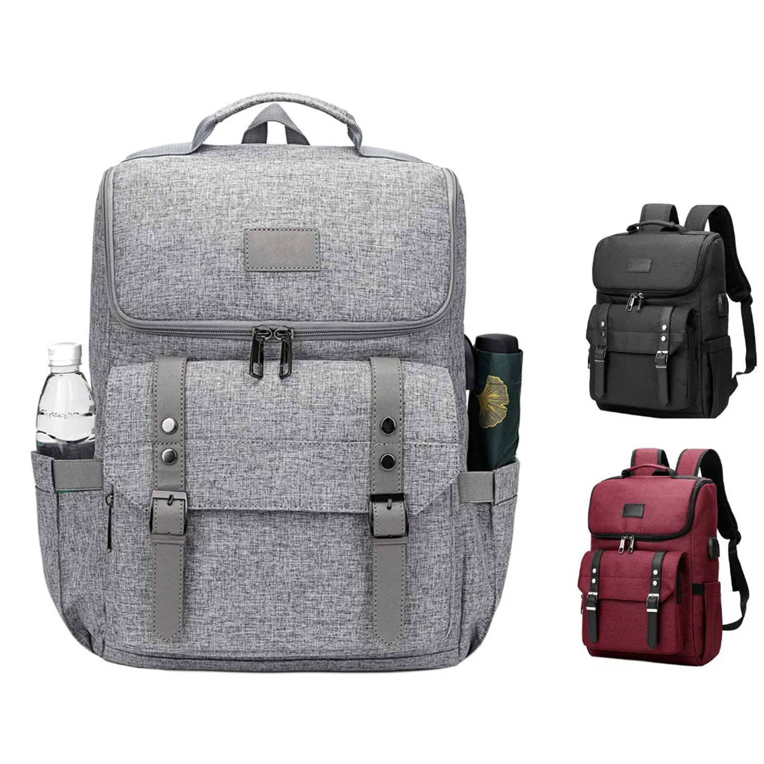 Travel Laptop Backpack With Usb Charging Port 1