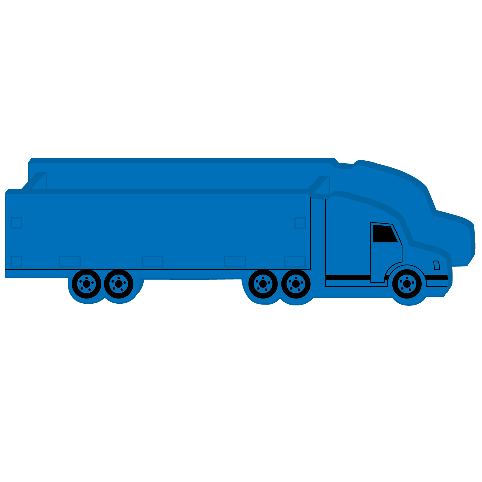 Semi Truck Desktop Caddy 15