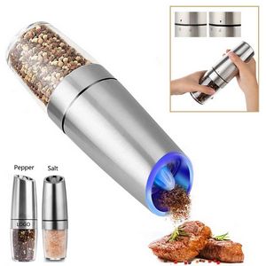 Gravity Activated Electric Salt And Pepper Grinder 9