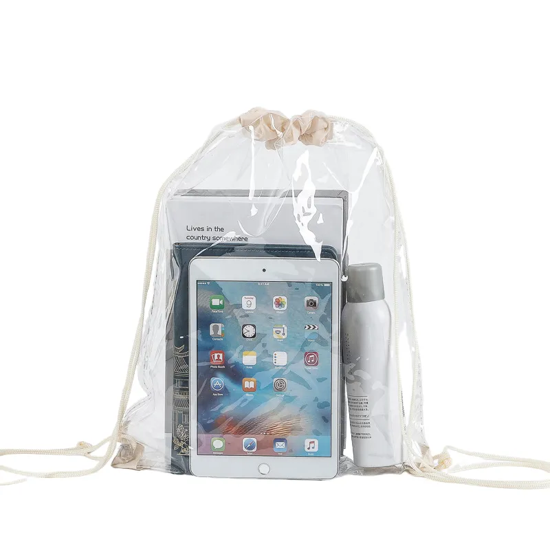 Clear PVC Tote Bag 7