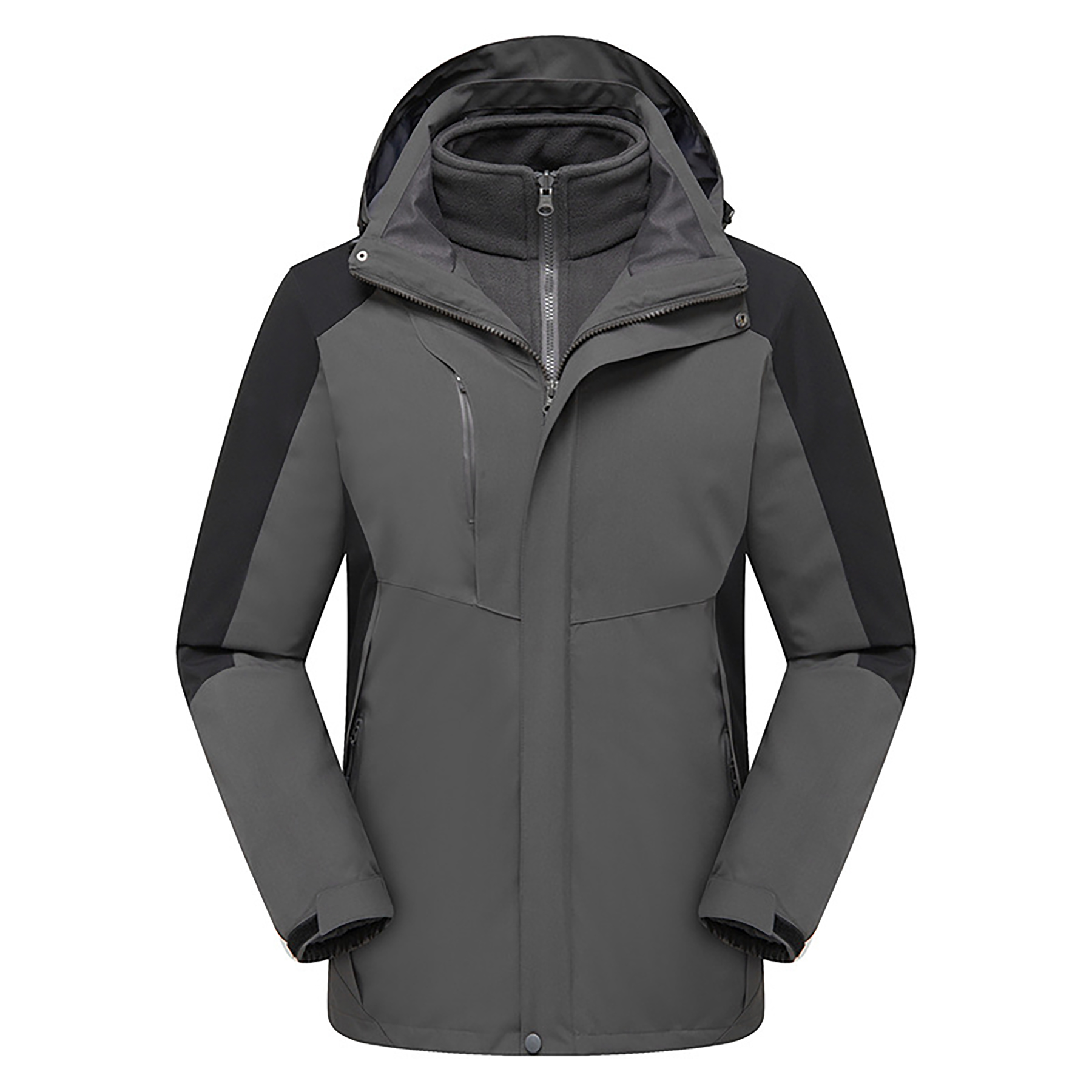3 in 1 Waterproof Mountain Snowboarding Jacket 5