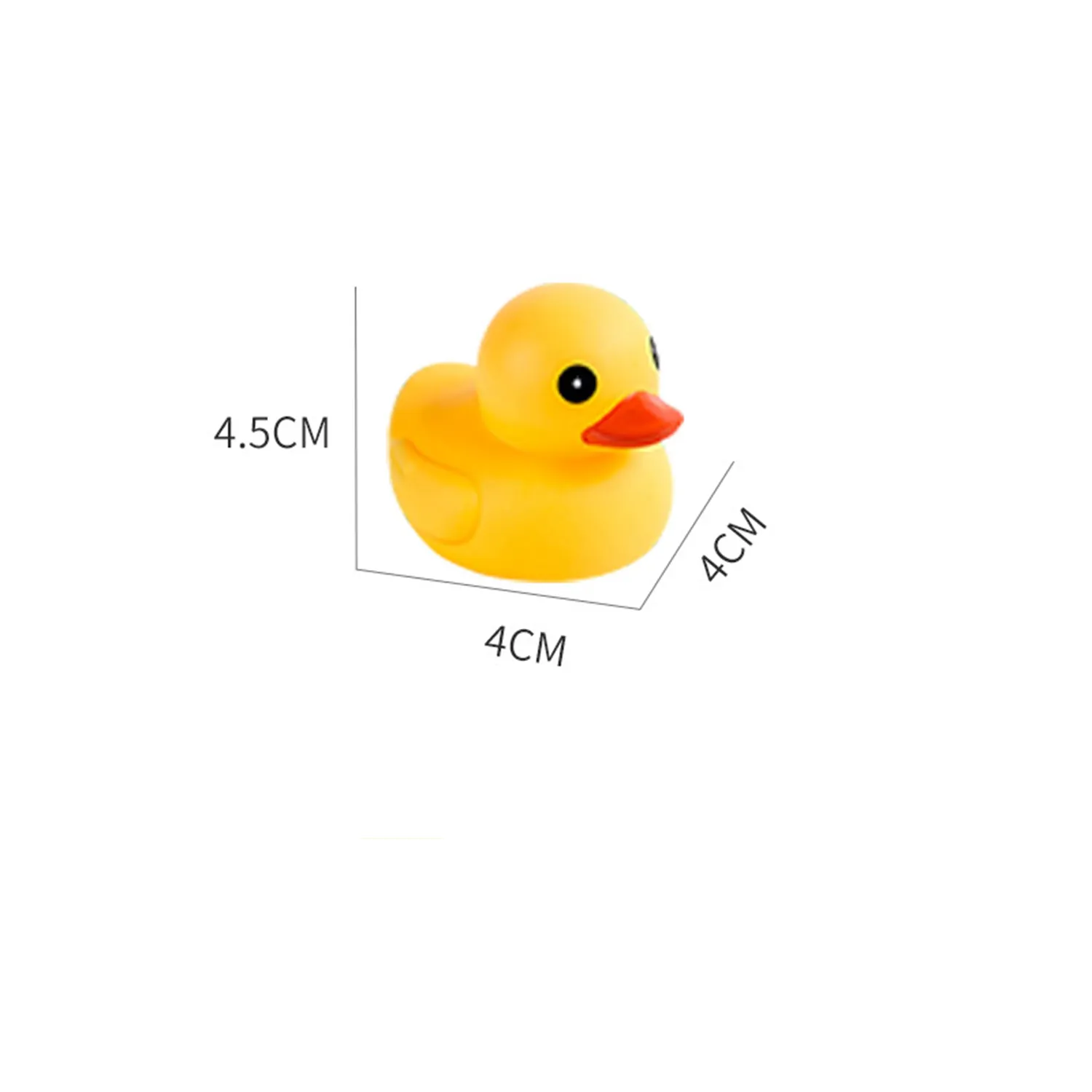 Glue Lined Bath Duck Toys 3