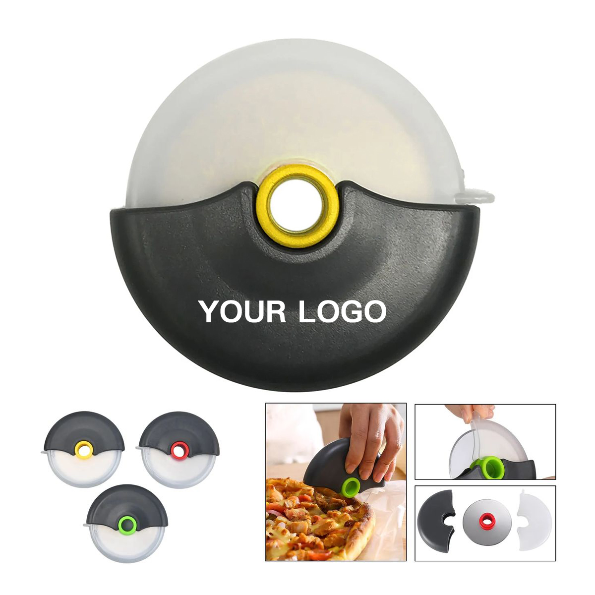 Durable 4 Inch Pizza Wheel with Ergonomic Handle 2