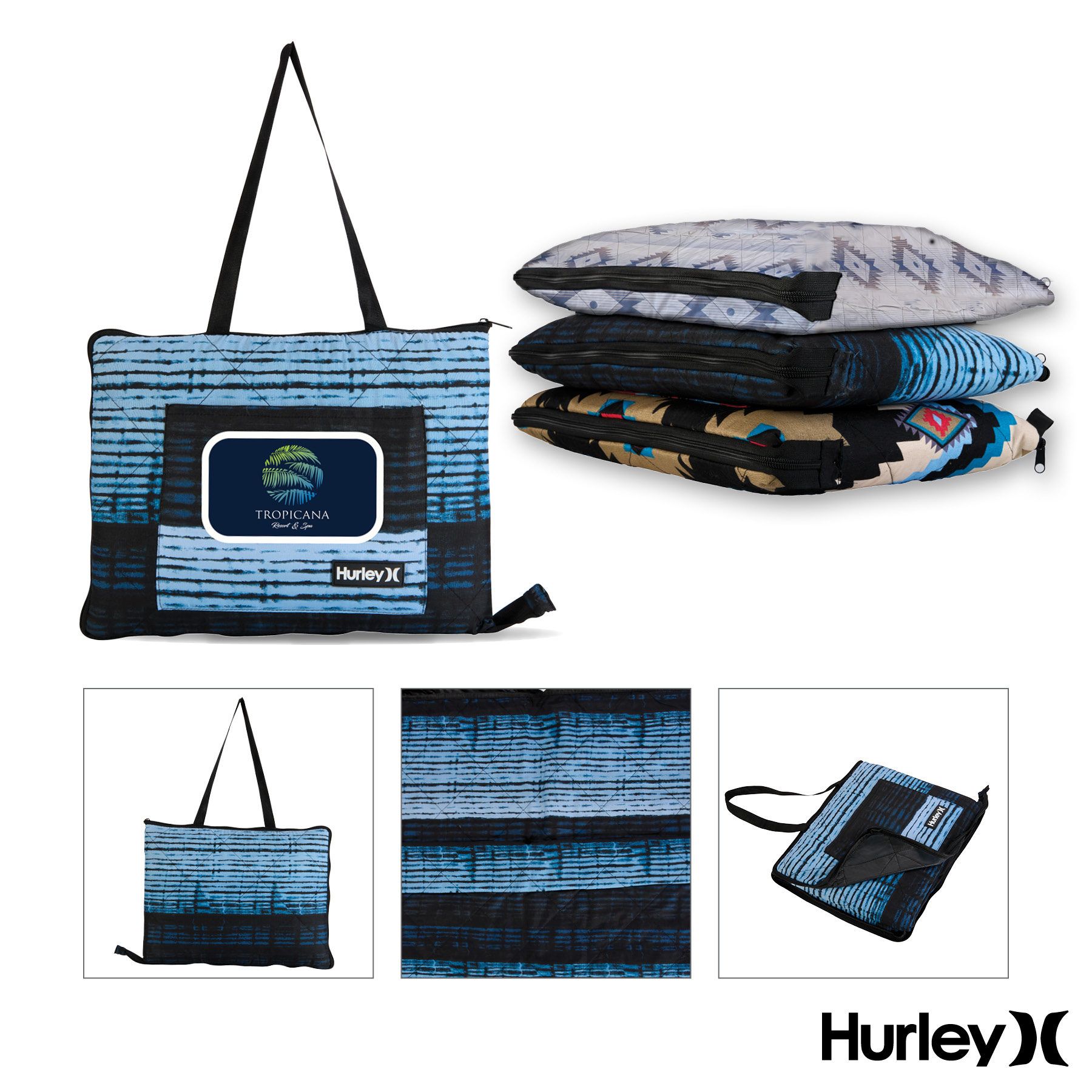 Hurley® Water Resistant Outdoor Packable Mat 26