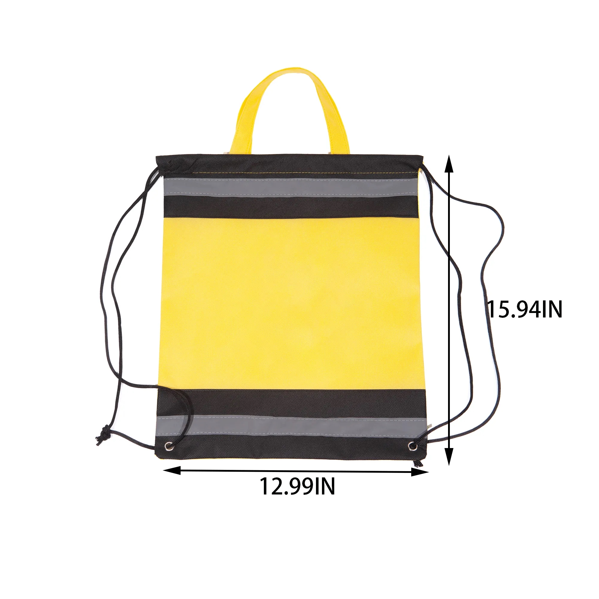 Sunshine Vitality Drawstring Backpack With Customizable Logo 1