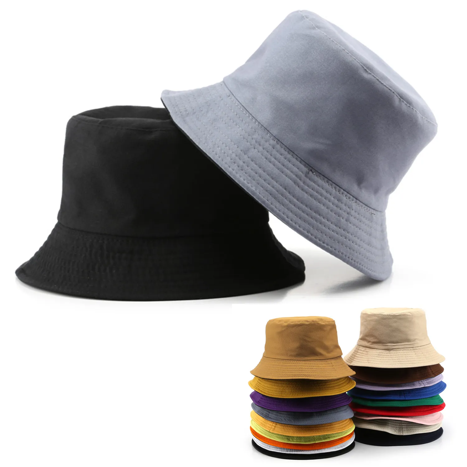 Women Double Sided Bucket Hat 2