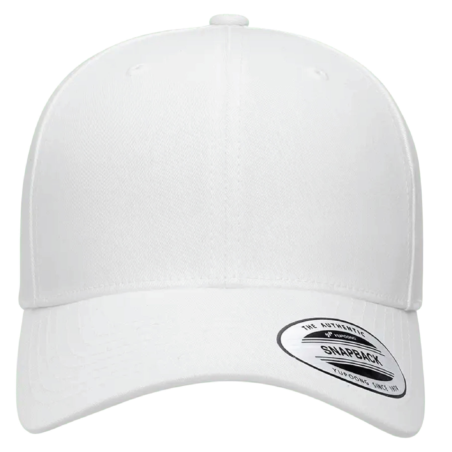 YP Classics 6389 YP Classics – CVC Snapback Hat with Leatherette Patches or Embroidery 18