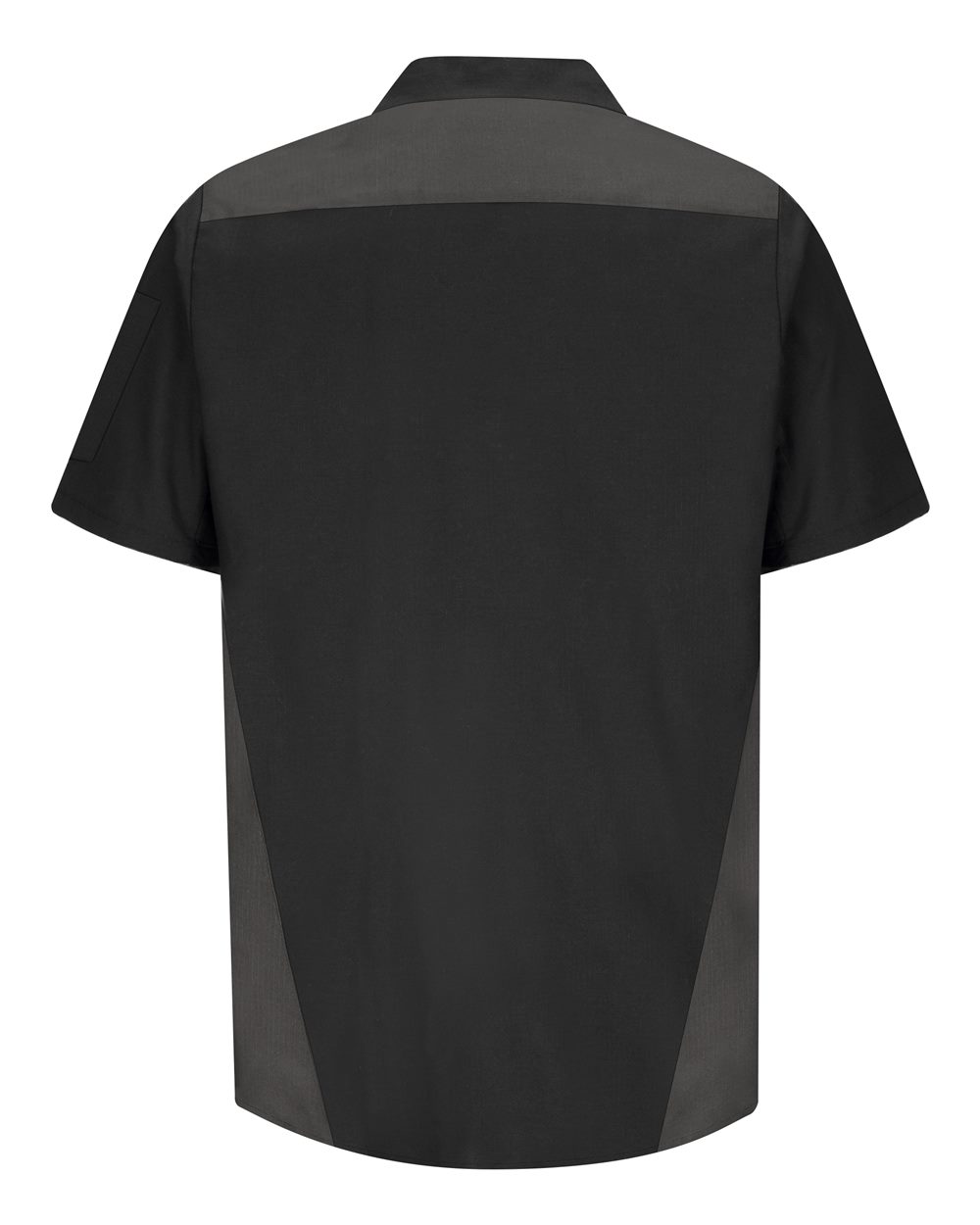 Men's Tri-Color Short Sleeve Shop Shirt - SY28 2