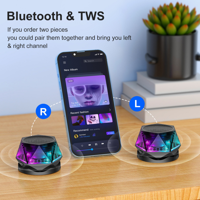 Diamond Magnetic Speaker & Phone Holder 4