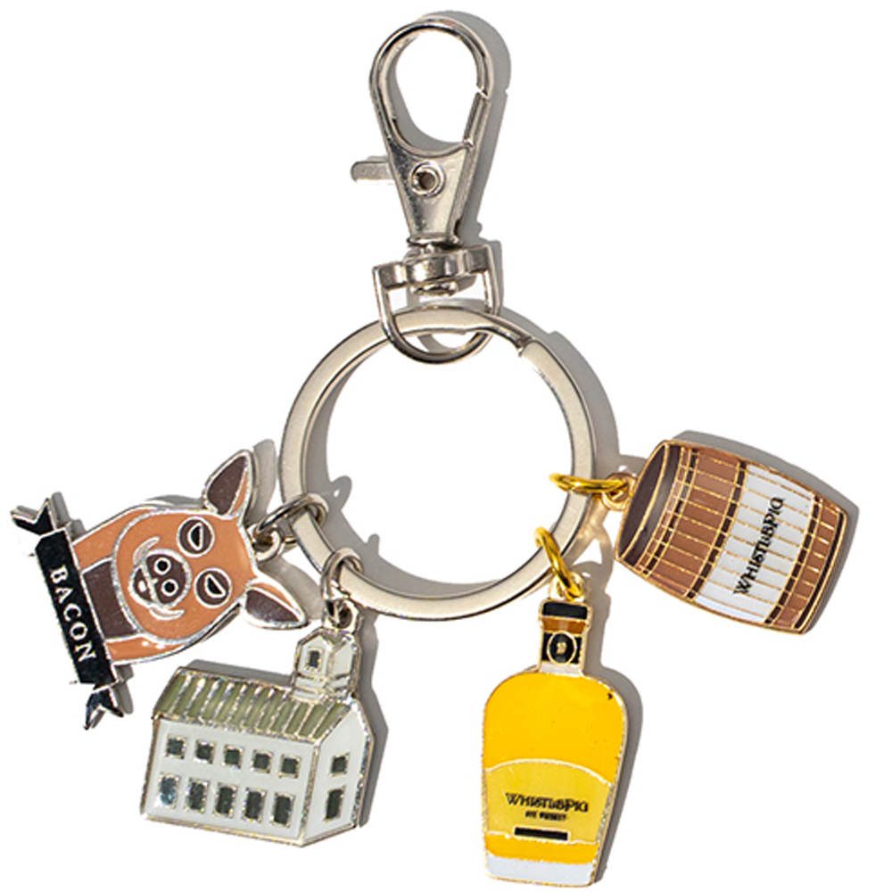 Diestruck Charm Keychain: 4 Charms 2