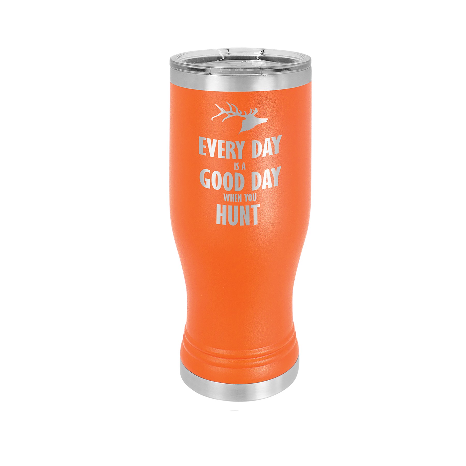 Polar Camel 20oz Stainless Steel Pilsner w/ Clear Lid 36