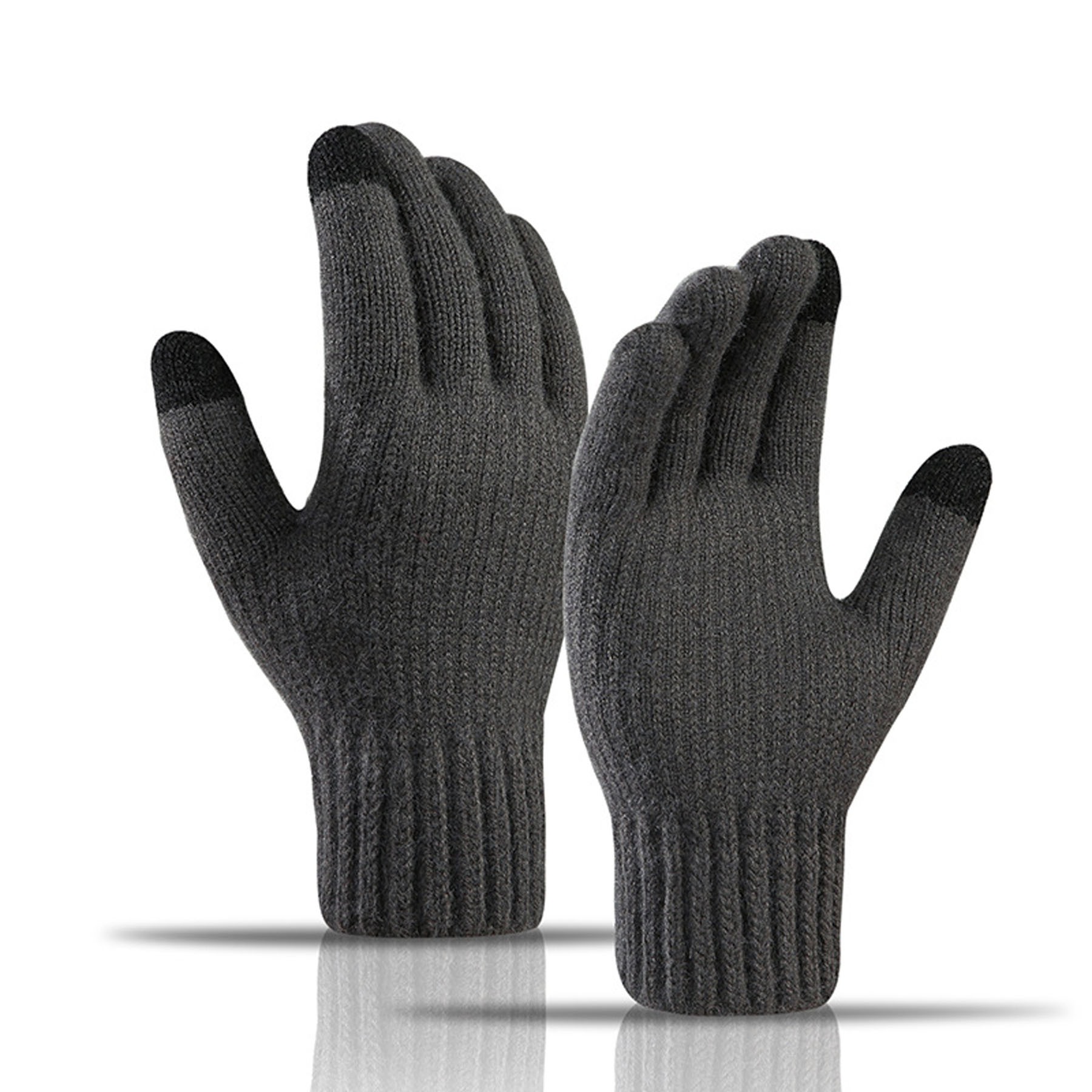 Outdoor Cycling Warm Knitted Gloves 9