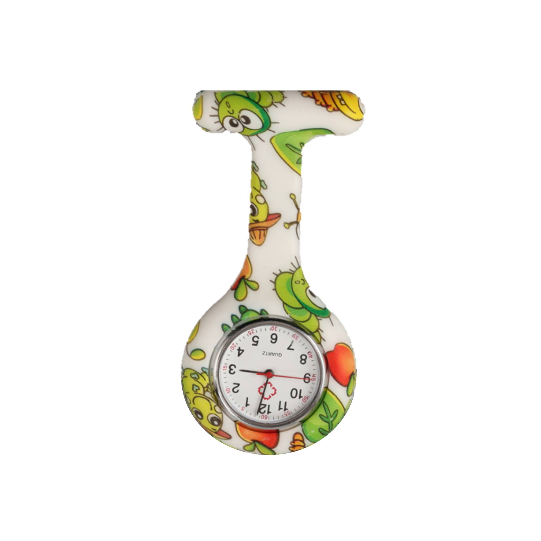 Silicone Cute Cartoon Pocket Nurse Watch 2