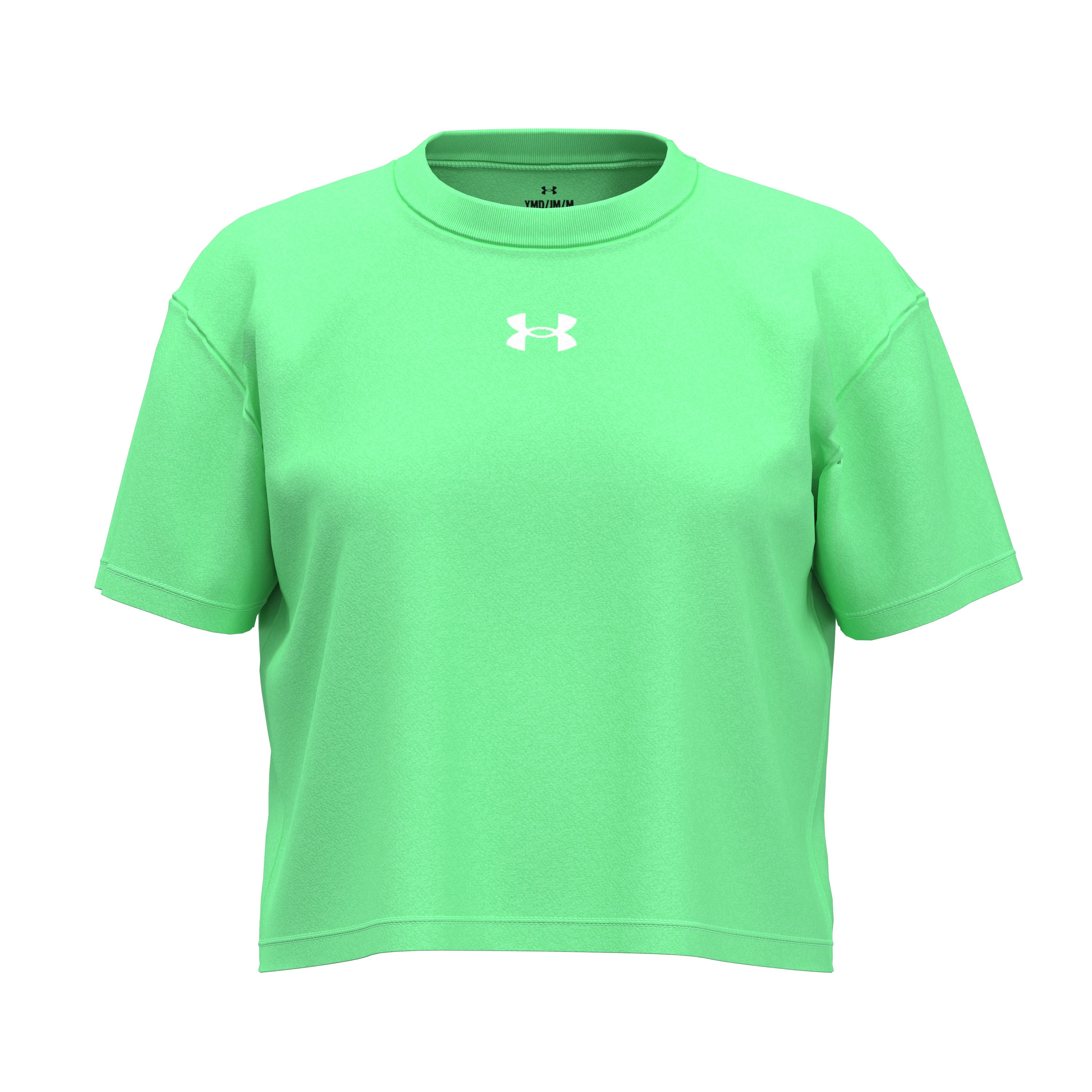 UA Crop Logo Girls' Short Sleeve 5