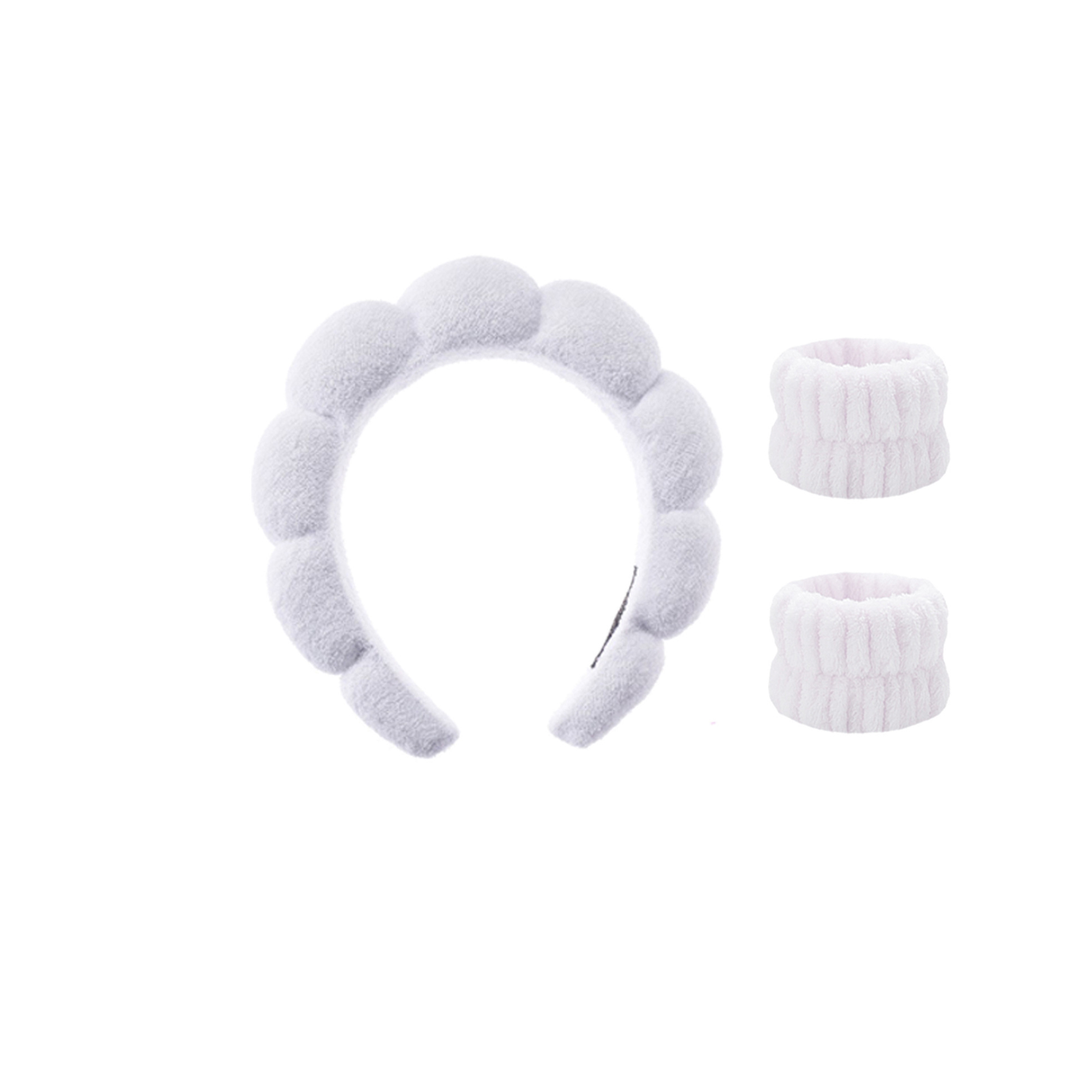 Spa Headband Wristband Set Three Piece 9