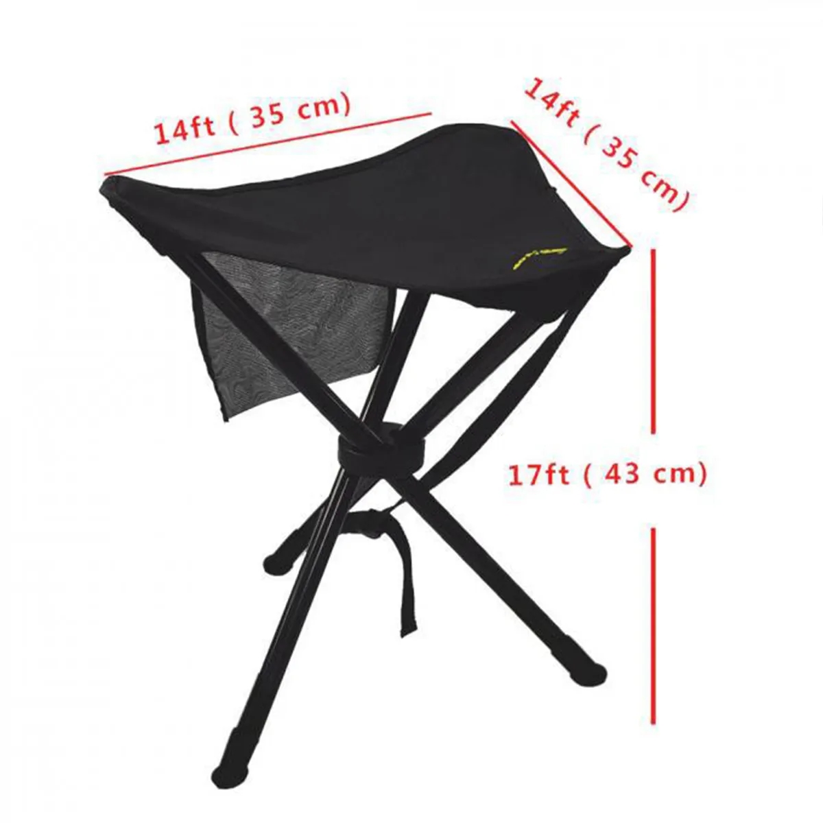 Folding Tripod Stool Portable Lightweight Small Chair 5
