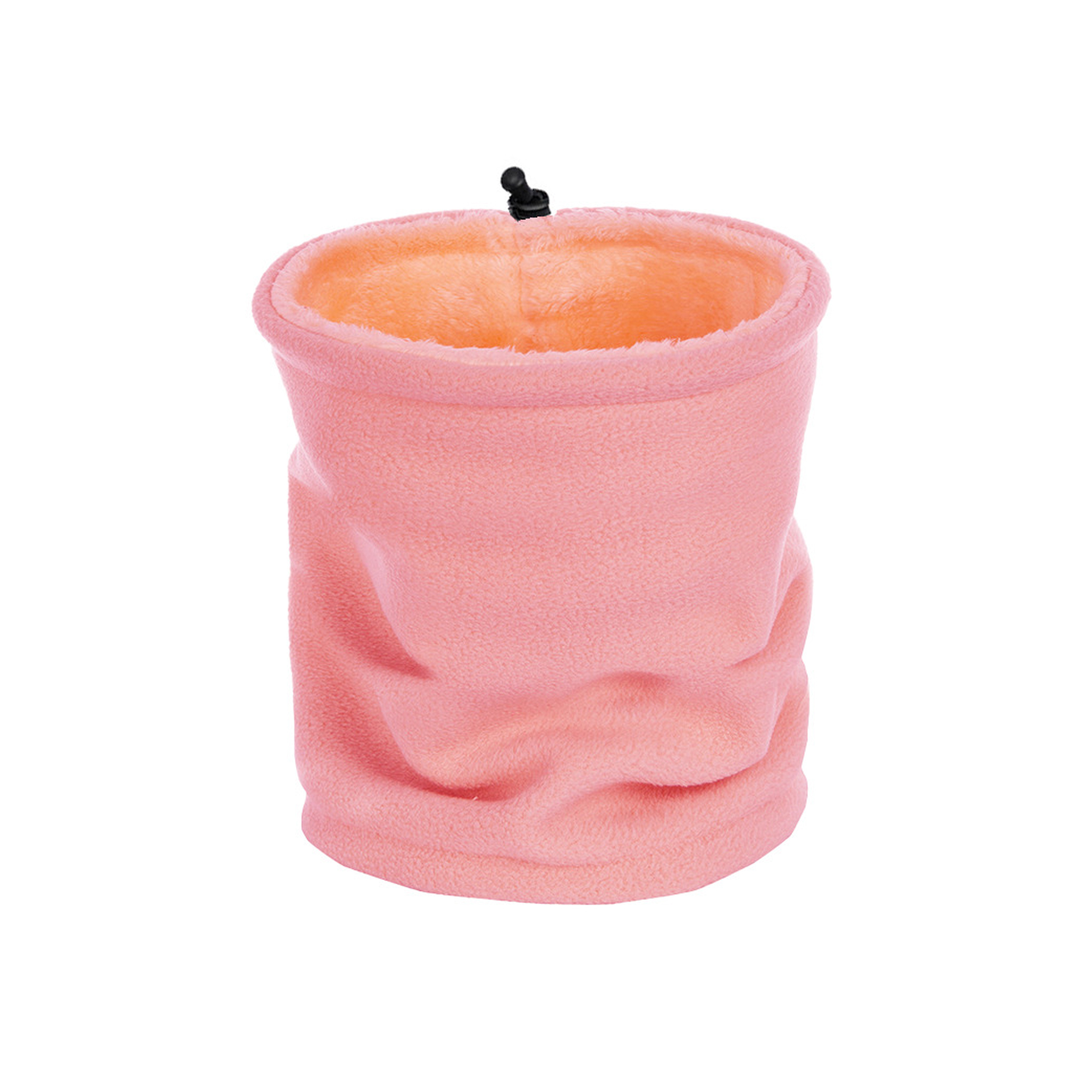 Adjustable Fleece Neck Warmer with Drawstring 7