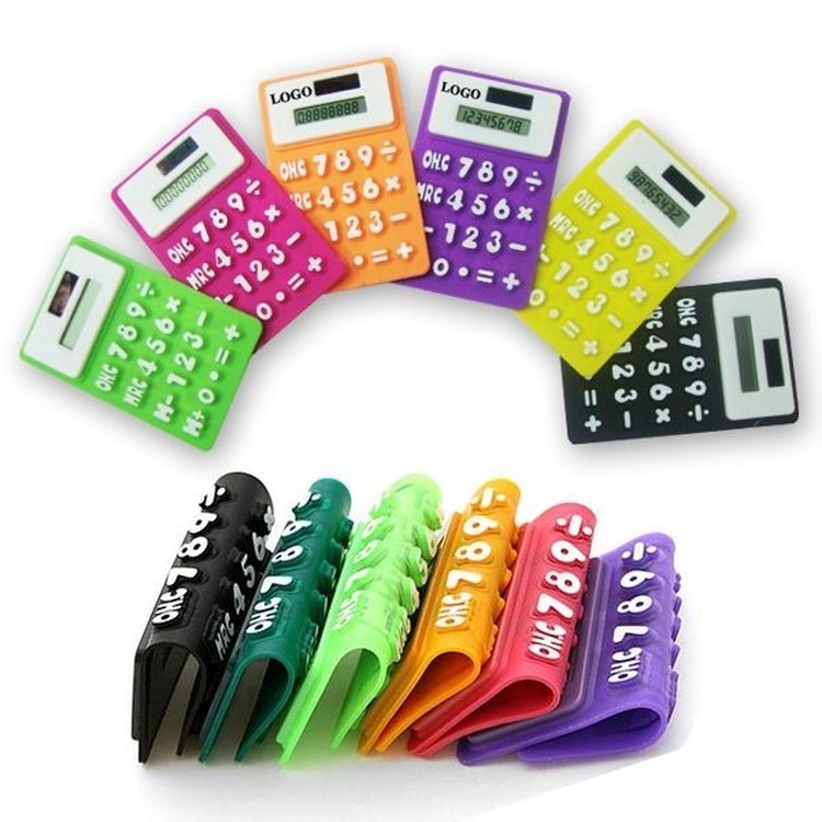 Flexible Silicon Solar Pocket-Calculator 2