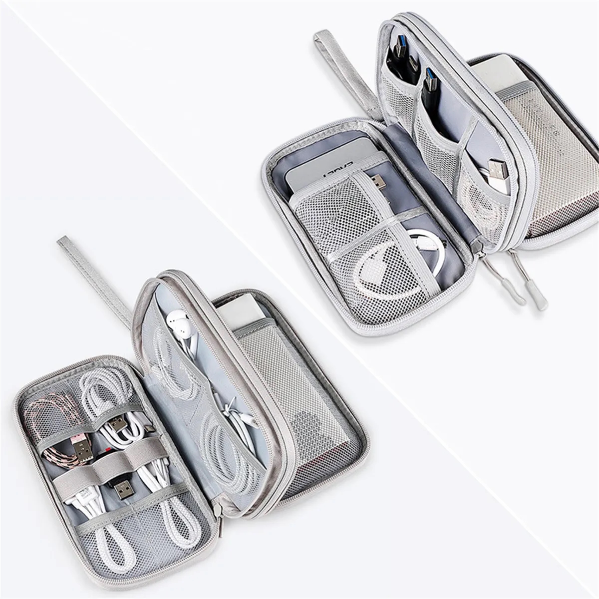 Travel Cable Organizer Pouch Electronic Accessories 2