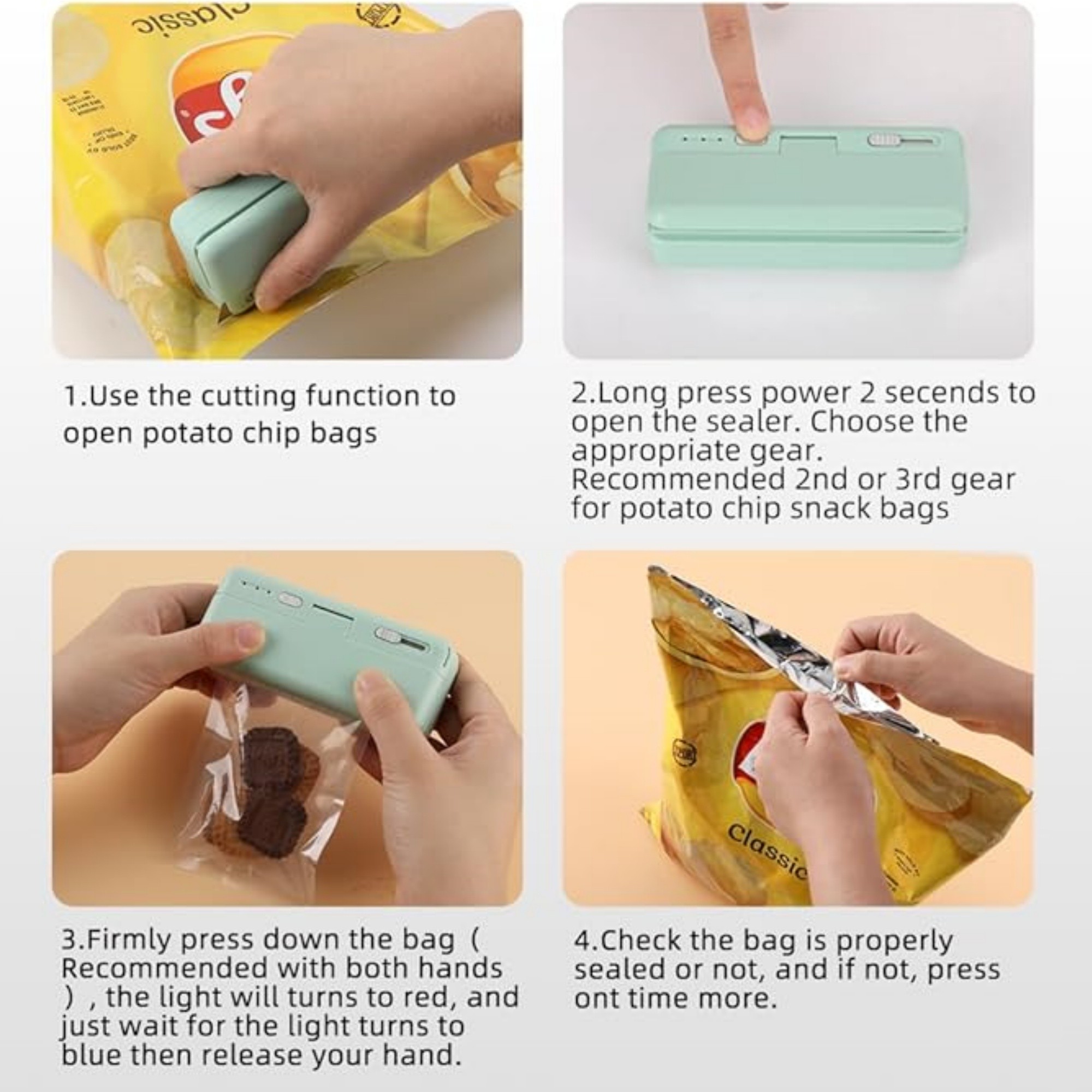 Plastic Bag Heat Sealer And Cutter 3