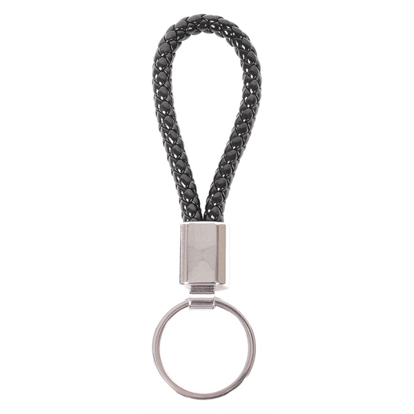 Braided Leatherette Key Chain 6