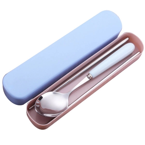 Portable Stainless Steel Tableware Set 4