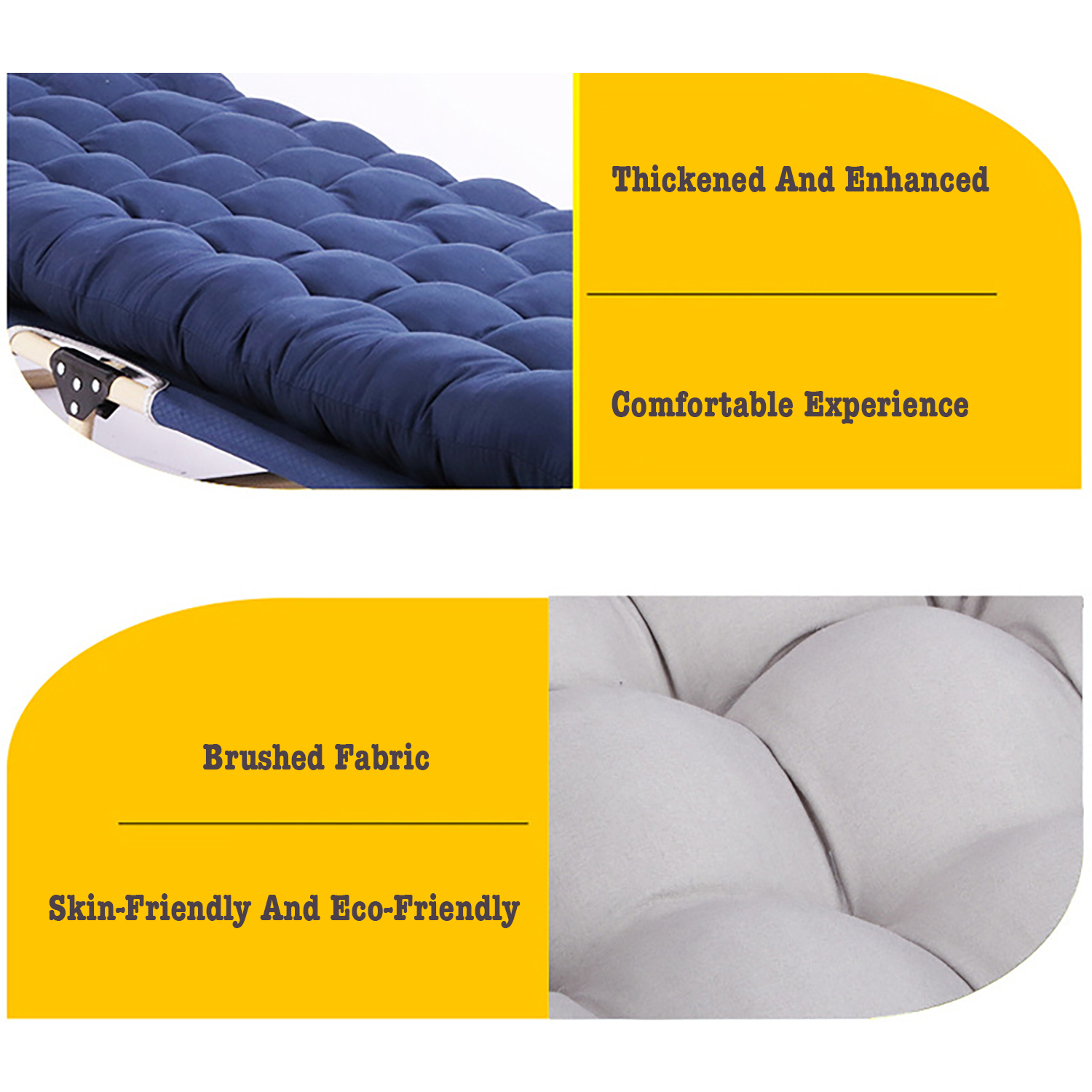 Foldable Recliner with Dual Use for Leisure and Napping 8