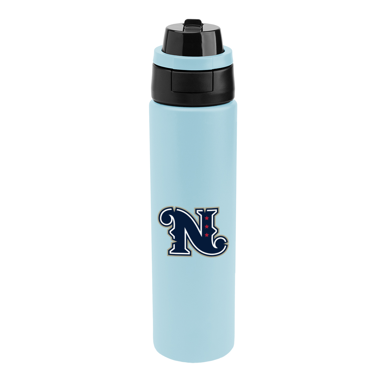 32 Oz. Pop Sip & Chug Recycled Single Wall Stainless Steel Bottle, custom water bottle with logo imprint 12
