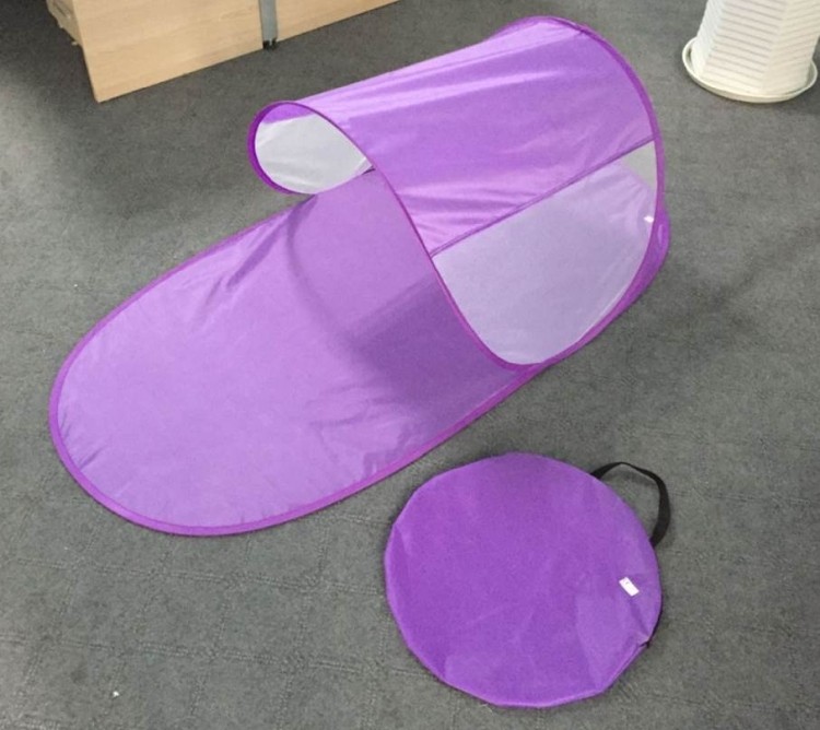 190T Polyester Outdoor Collapsible Beach Camping Casual Mat Tent 1