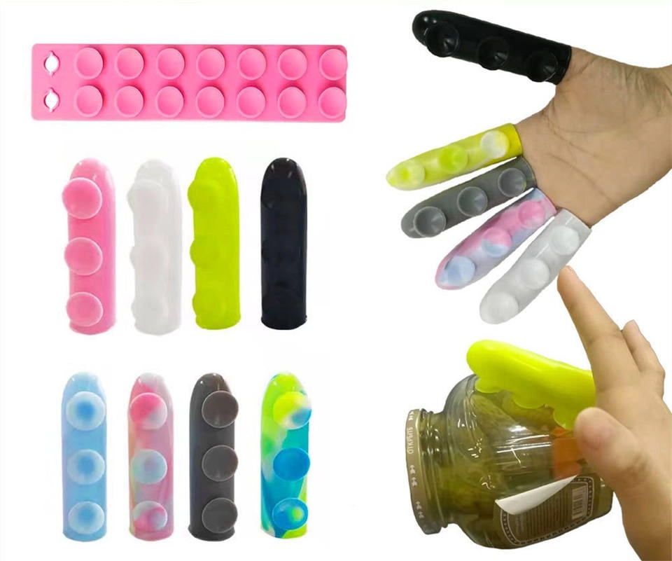 Silicone Multi-Color Sucker Toy 1