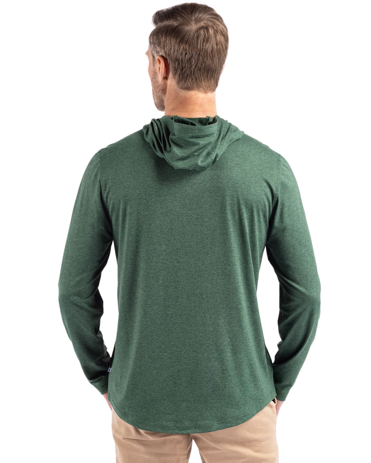 Cutter & Buck Coastline Recycled Double Peached Mens Hooded Pullover 76