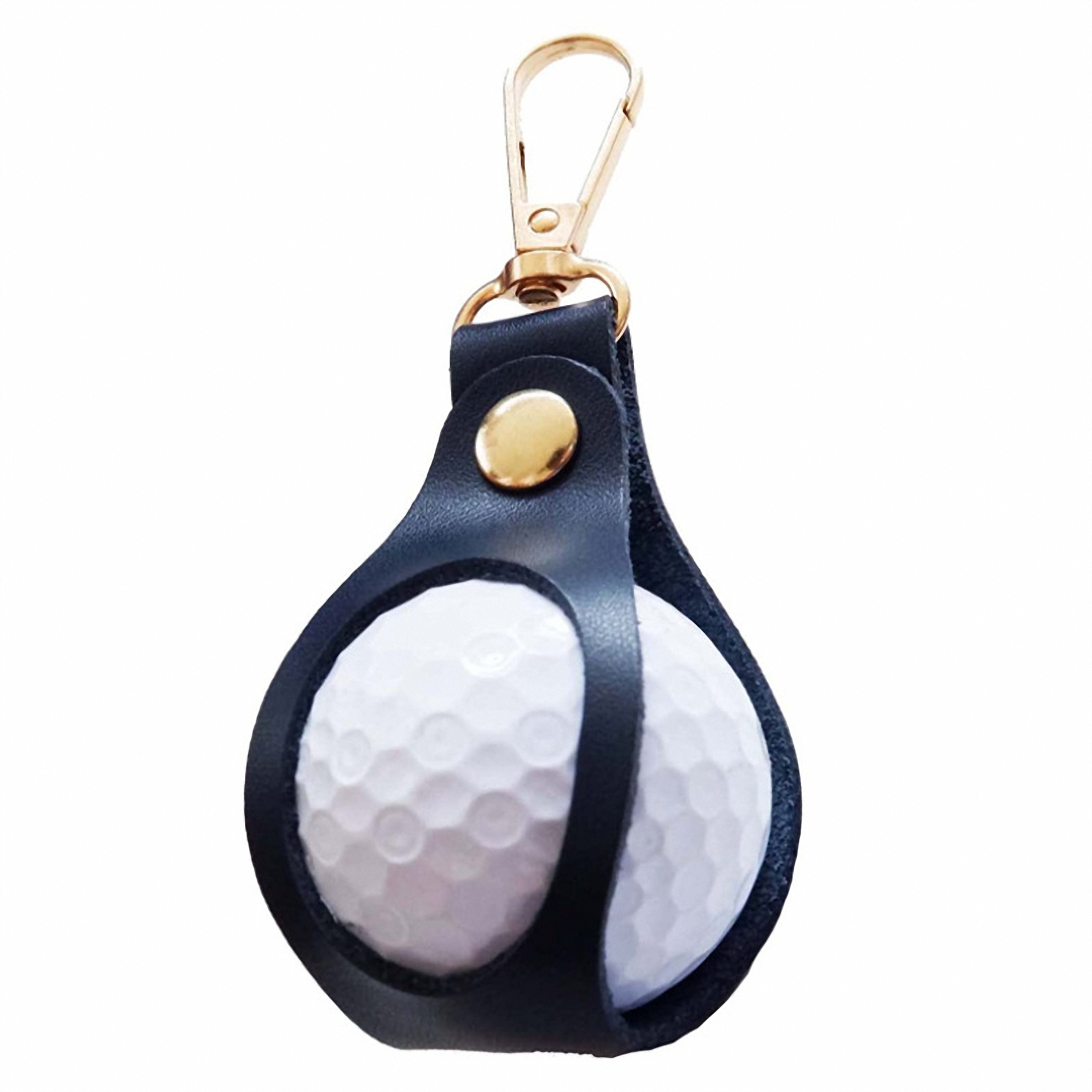Leather Golf Ball Pouch 2
