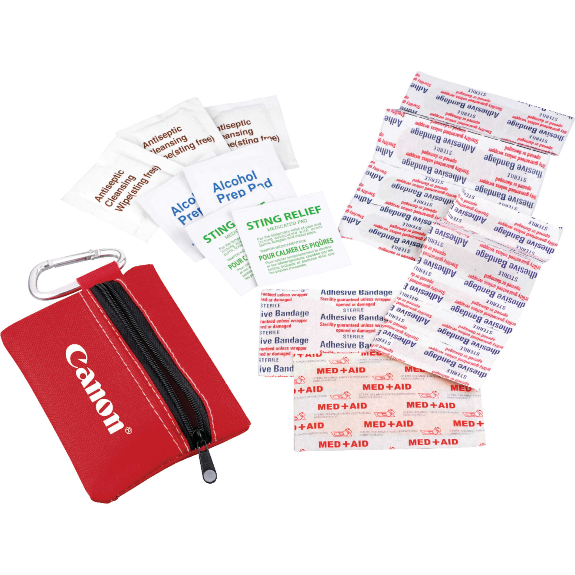 Zippered 20-Piece First Aid Pouch 23