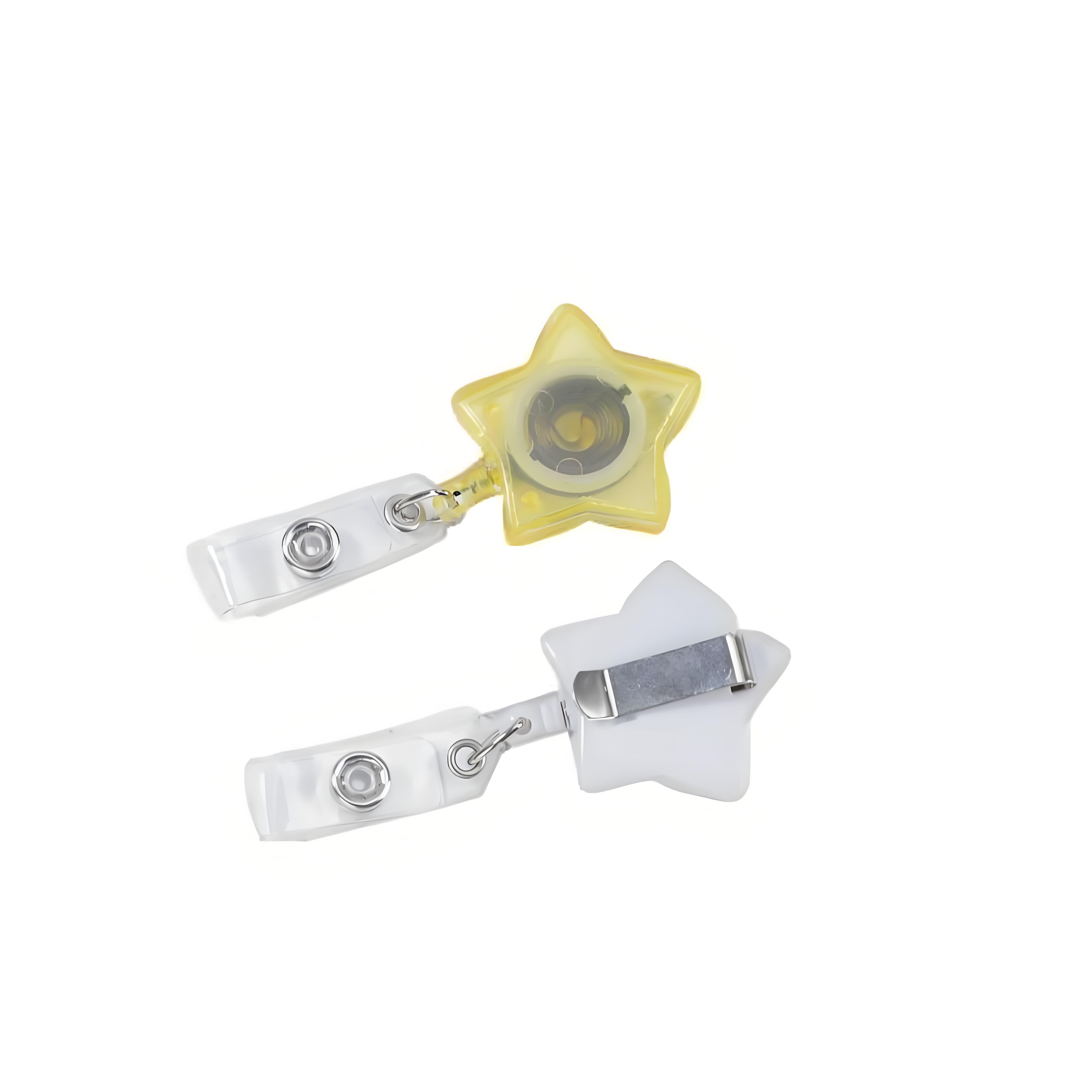 Star Shaped Retractable Badge Holder 1