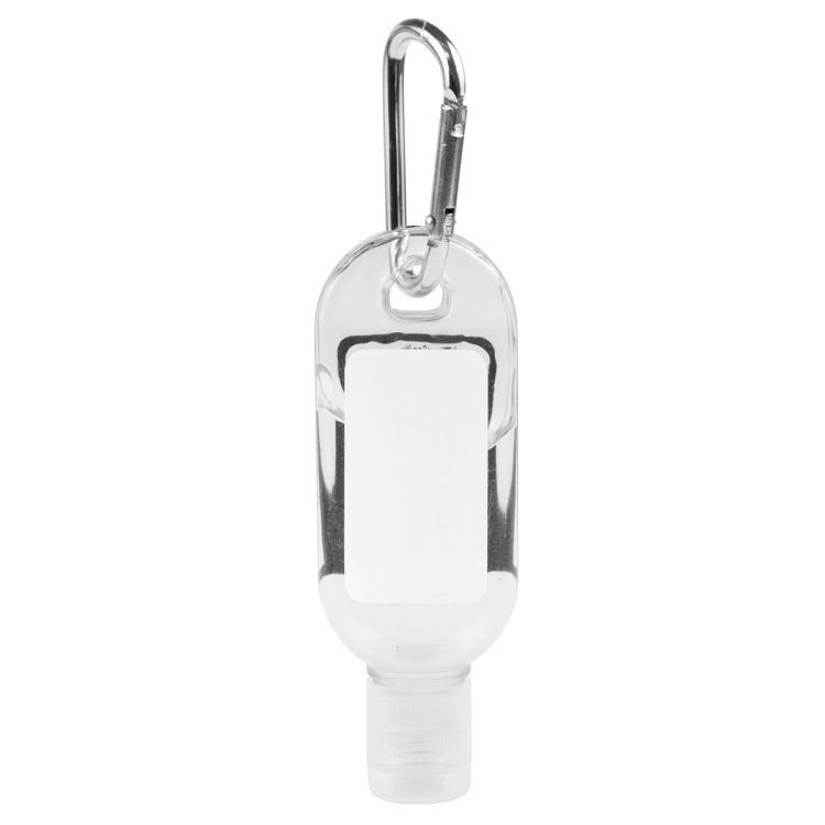 1.0 oz Hand Sanitizer Antibacterial Gel in Flip-Top Bottle with Carabiner 5