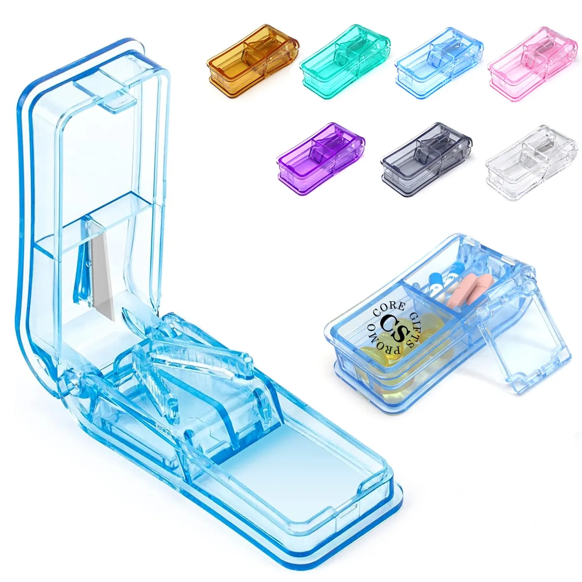 Professional Pill Splitter and Storage Box 2