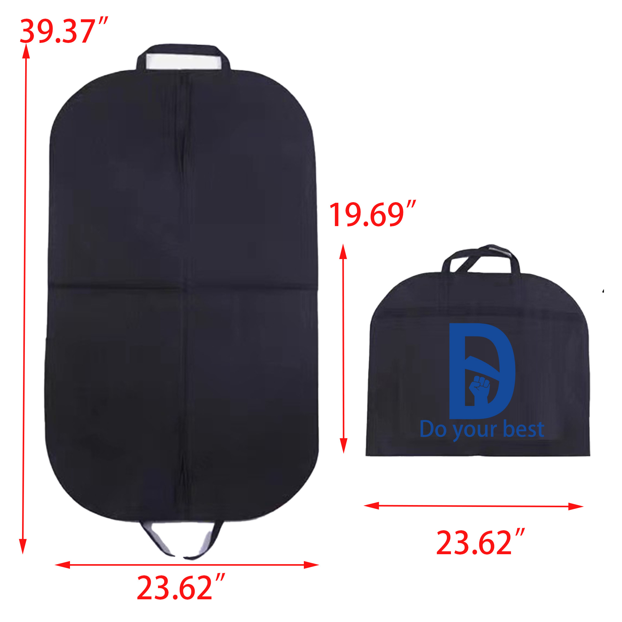 Moth-Proof Dust Hanging Clothes Bag 2