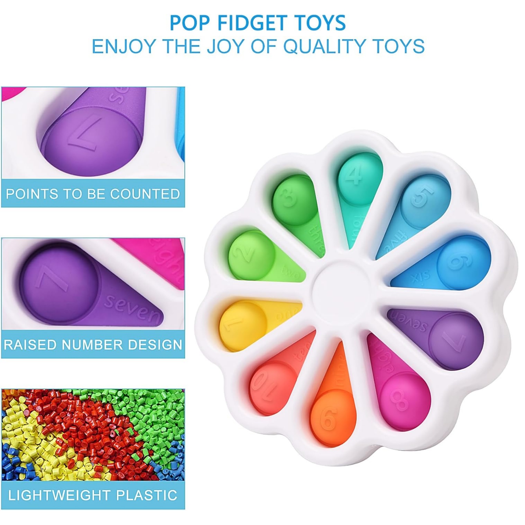 Flower Dimple Fidget Toy 3