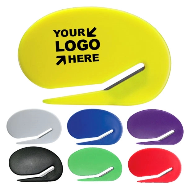 Oval Plastic Letter Openers Envelope Slitters 4