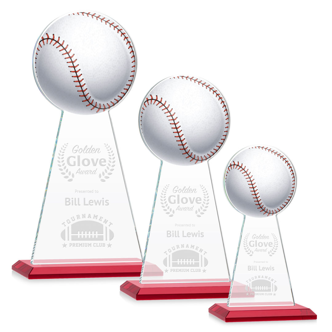 Edenwood Baseball Award - Red 2