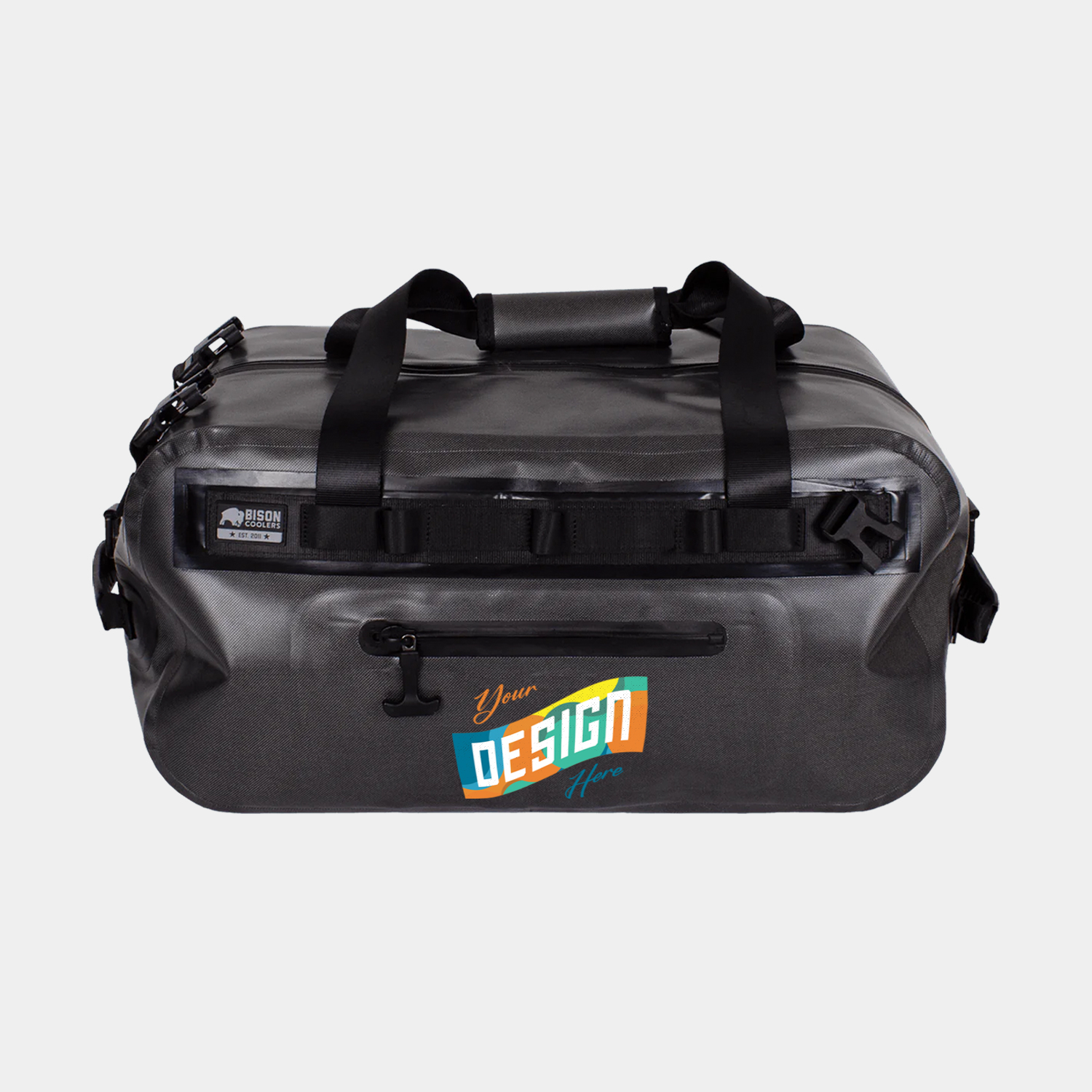 50L Bison® Marine Grade Dry Duffel Bag (22.5" x 11" x 12.5") 3